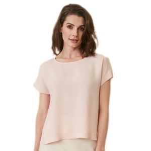 NUMI 'The Florence' Sustainable Silk T-Shirt Blouse (SP)